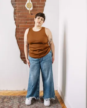 The Tuckable Rib Tank in Copper