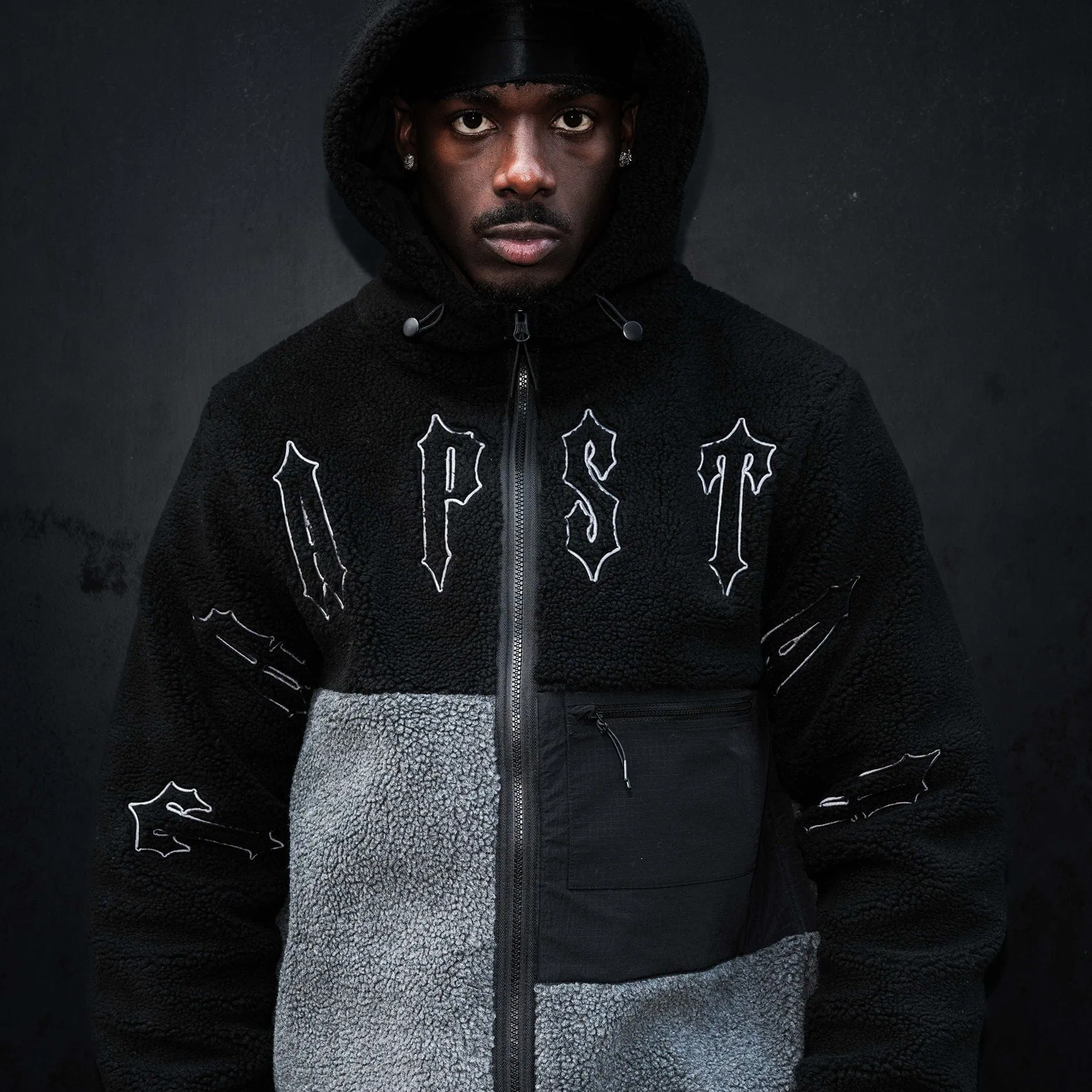 Trapstar Irongate Borg Jacket 'Black'