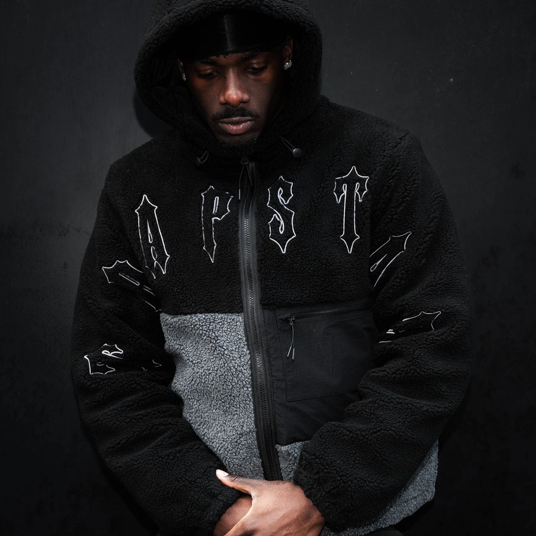 Trapstar Irongate Borg Jacket 'Black'