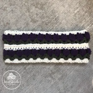 Tulip Headband, Adult - Natural/Amethyst