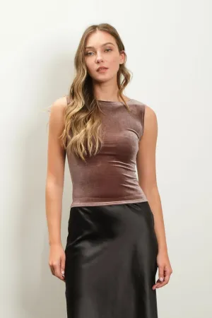 Velvet Knit Top