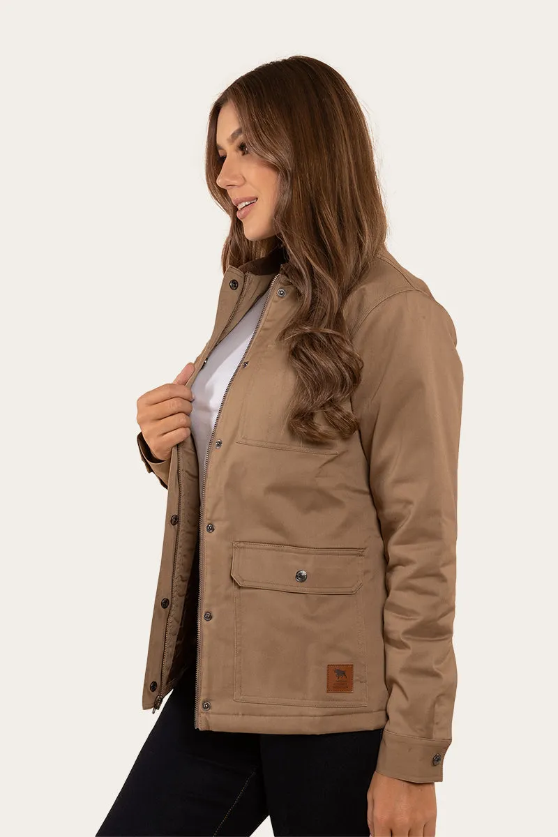 Venture Womens Jacket - Tan