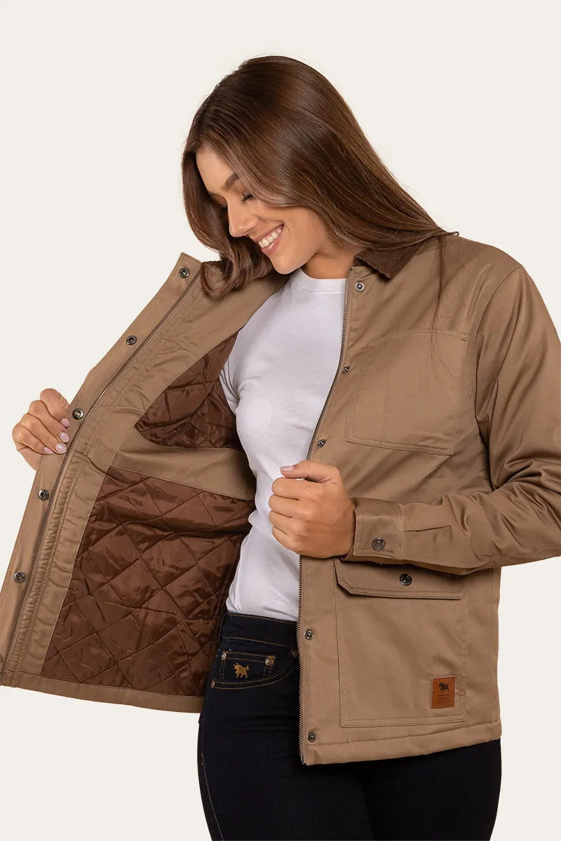 Venture Womens Jacket - Tan