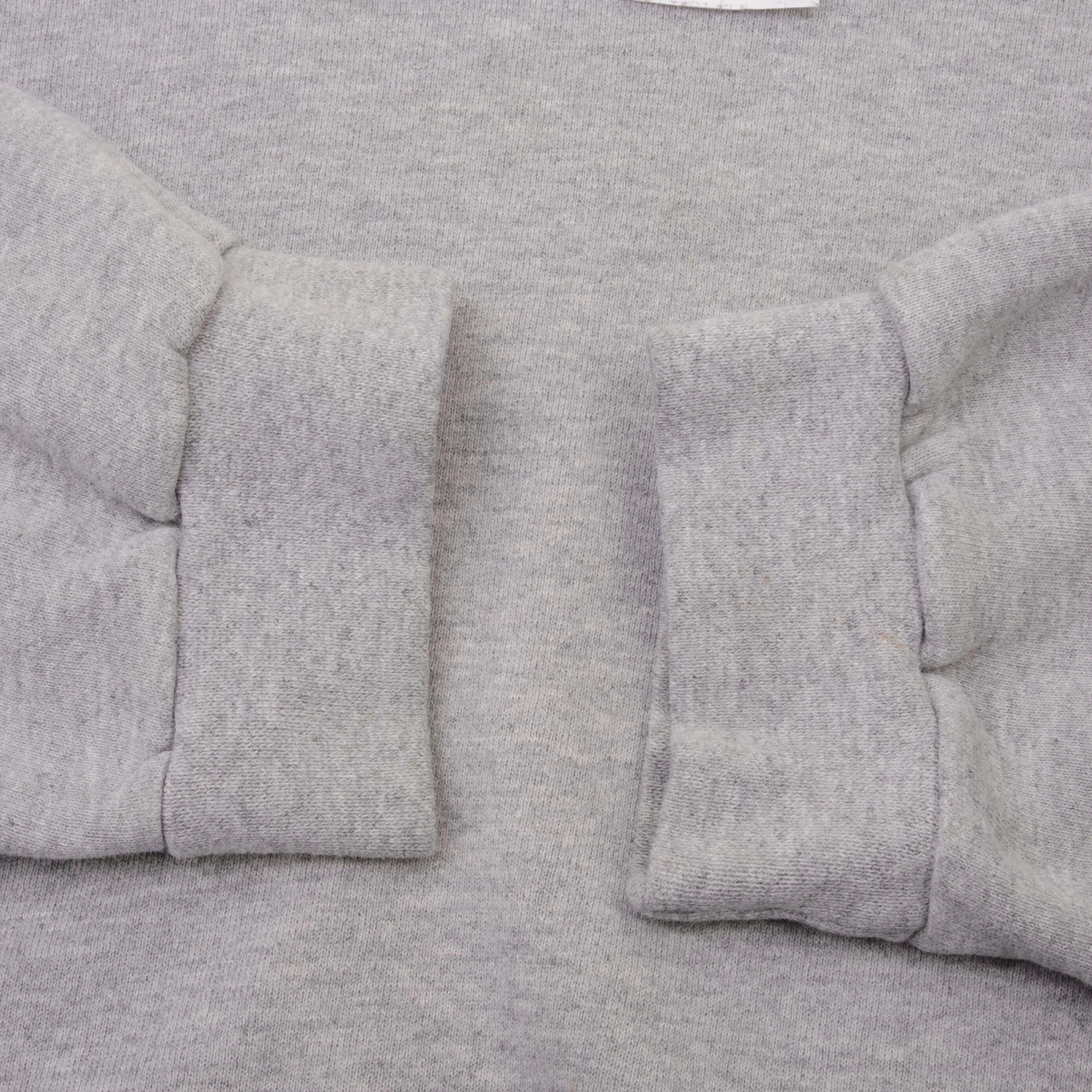 VINTAGE NIKE CLASSIC SWOOSH GREY SWEATSHIRT 1990S SIZE MEDIUM MADE IN USA