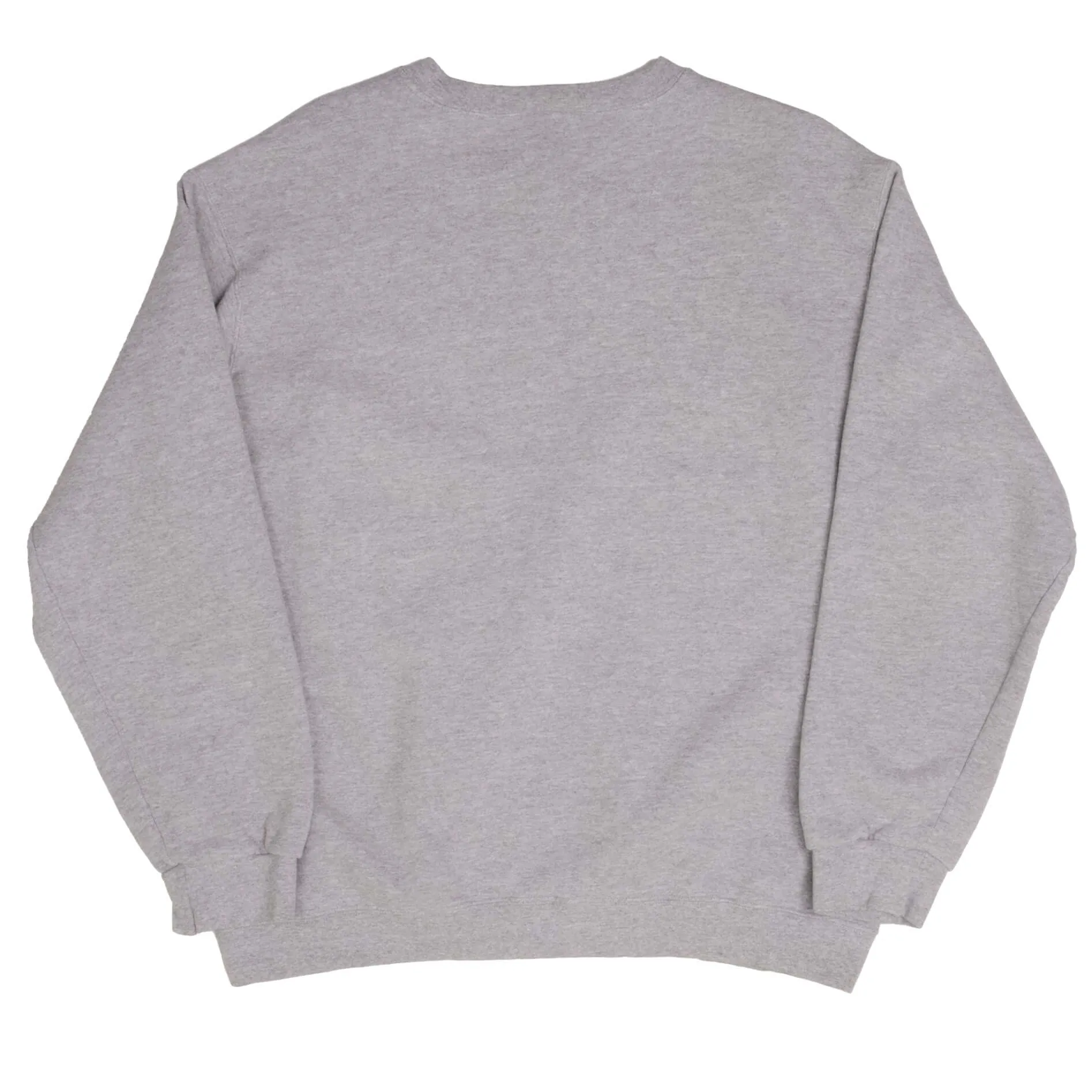 VINTAGE NIKE CLASSIC SWOOSH GREY SWEATSHIRT 2000S SIZE LARGE