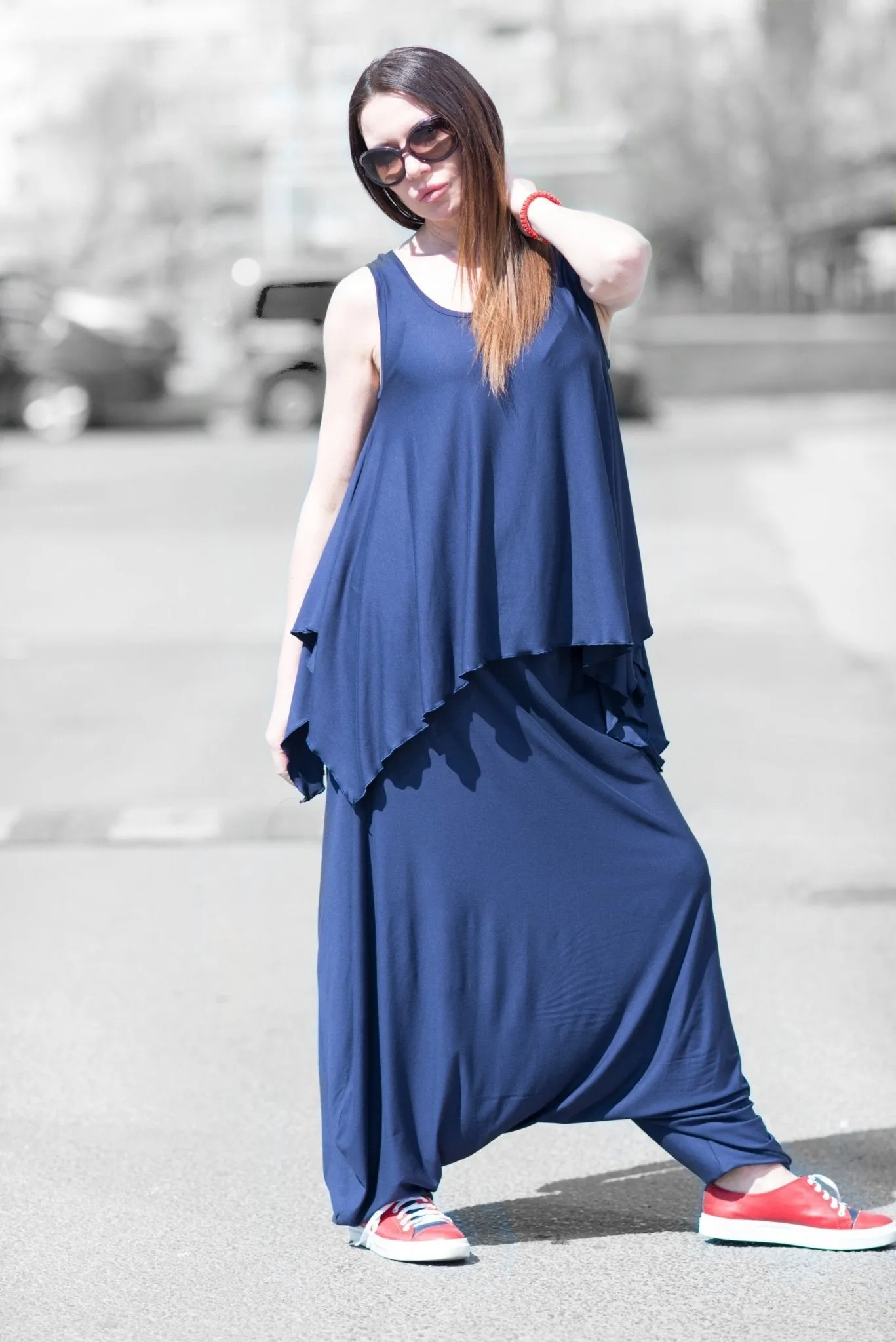 VIOLET Jersey Harem Pant