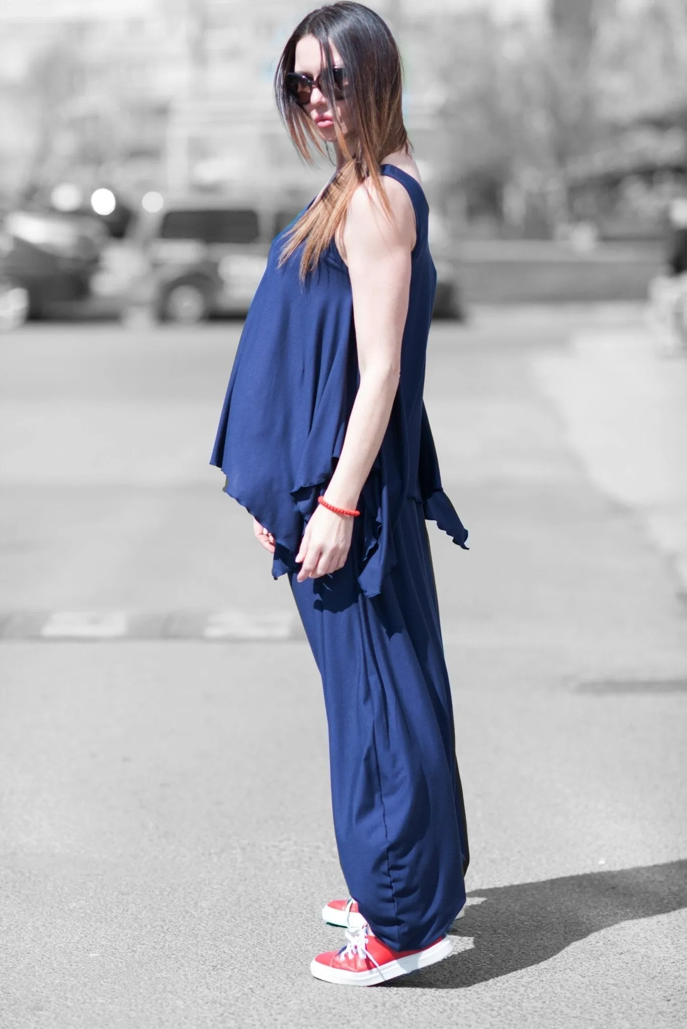 VIOLET Jersey Harem Pant