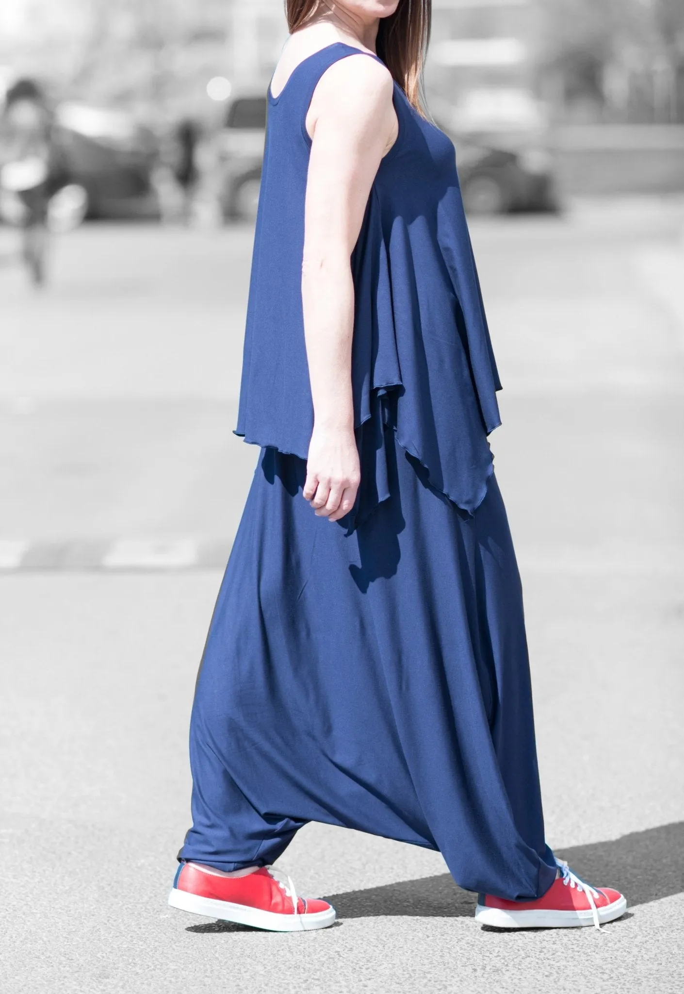 VIOLET Jersey Harem Pant