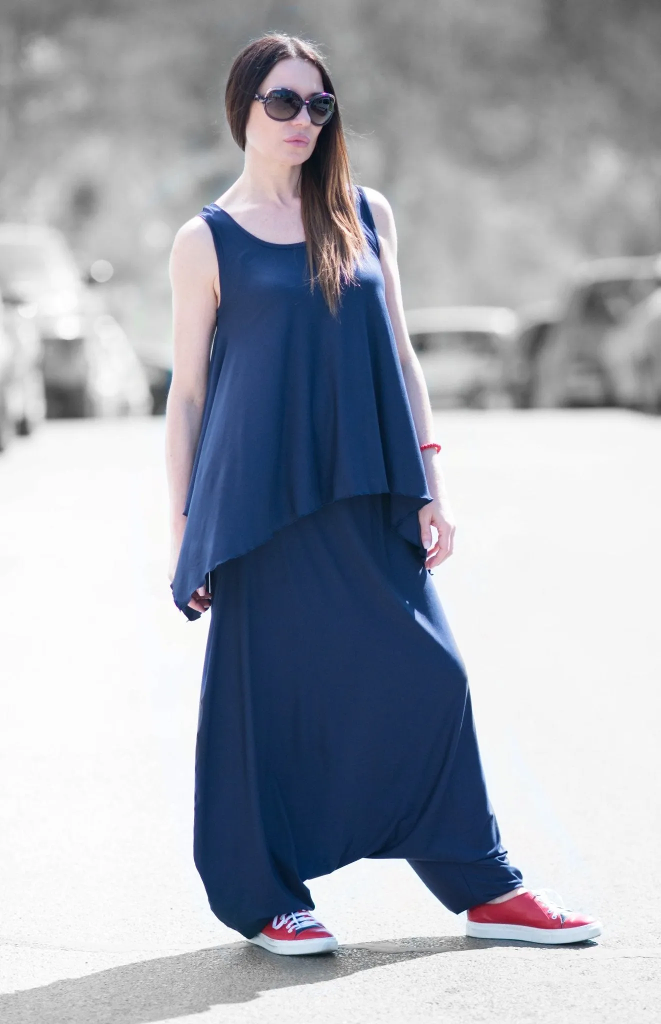 VIOLET Jersey Harem Pant