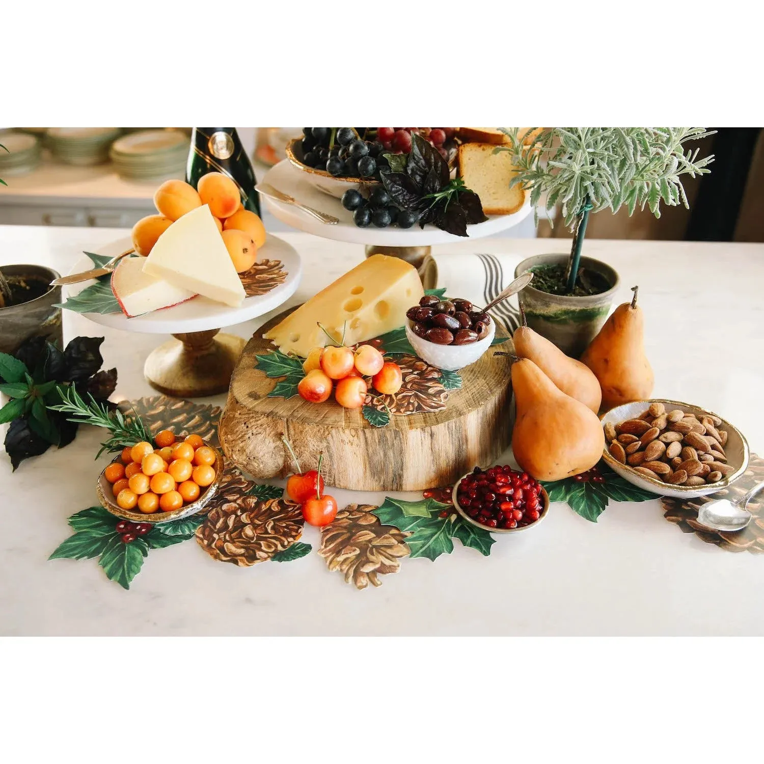 Winter Botanicals Serving Confetti