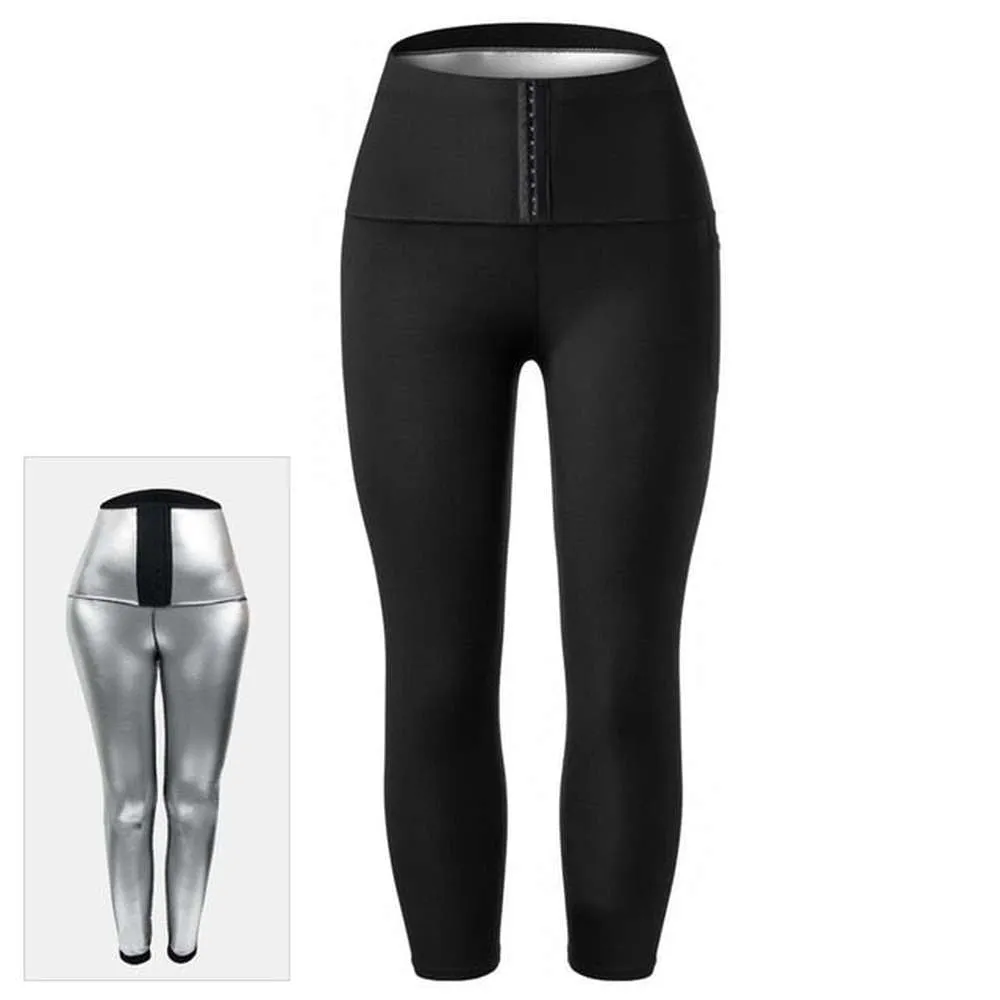Women Waist Trainers Sweat Sauna Pants Body Shaper Slimming Thermal Leggings