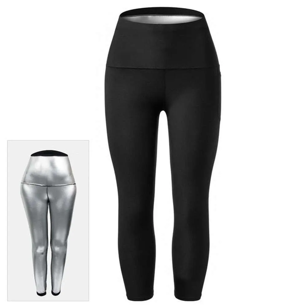 Women Waist Trainers Sweat Sauna Pants Body Shaper Slimming Thermal Leggings
