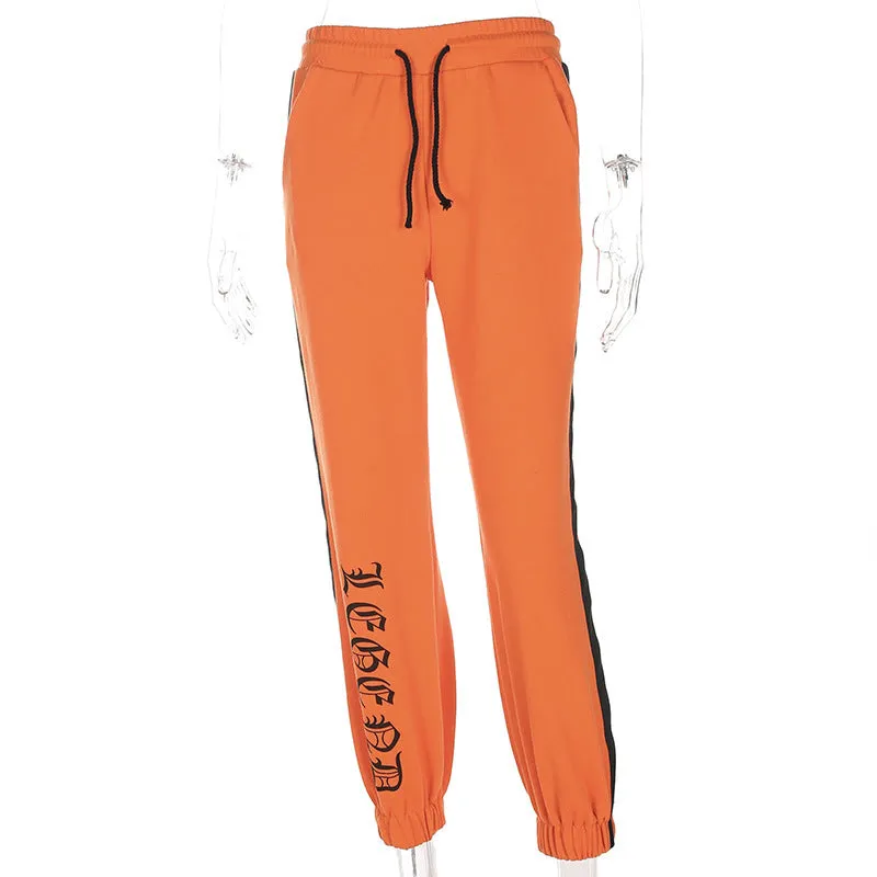 Women's Autumn Hip Hop Dance Joggers