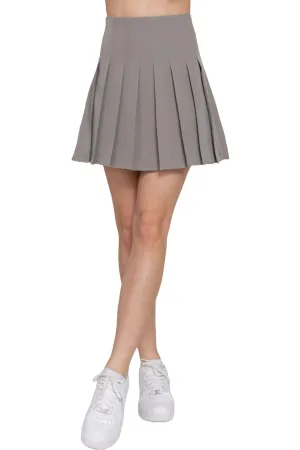 Women's Classic Pleated Mini Skirt – Lightweight and Versatile Style ZS13984C28