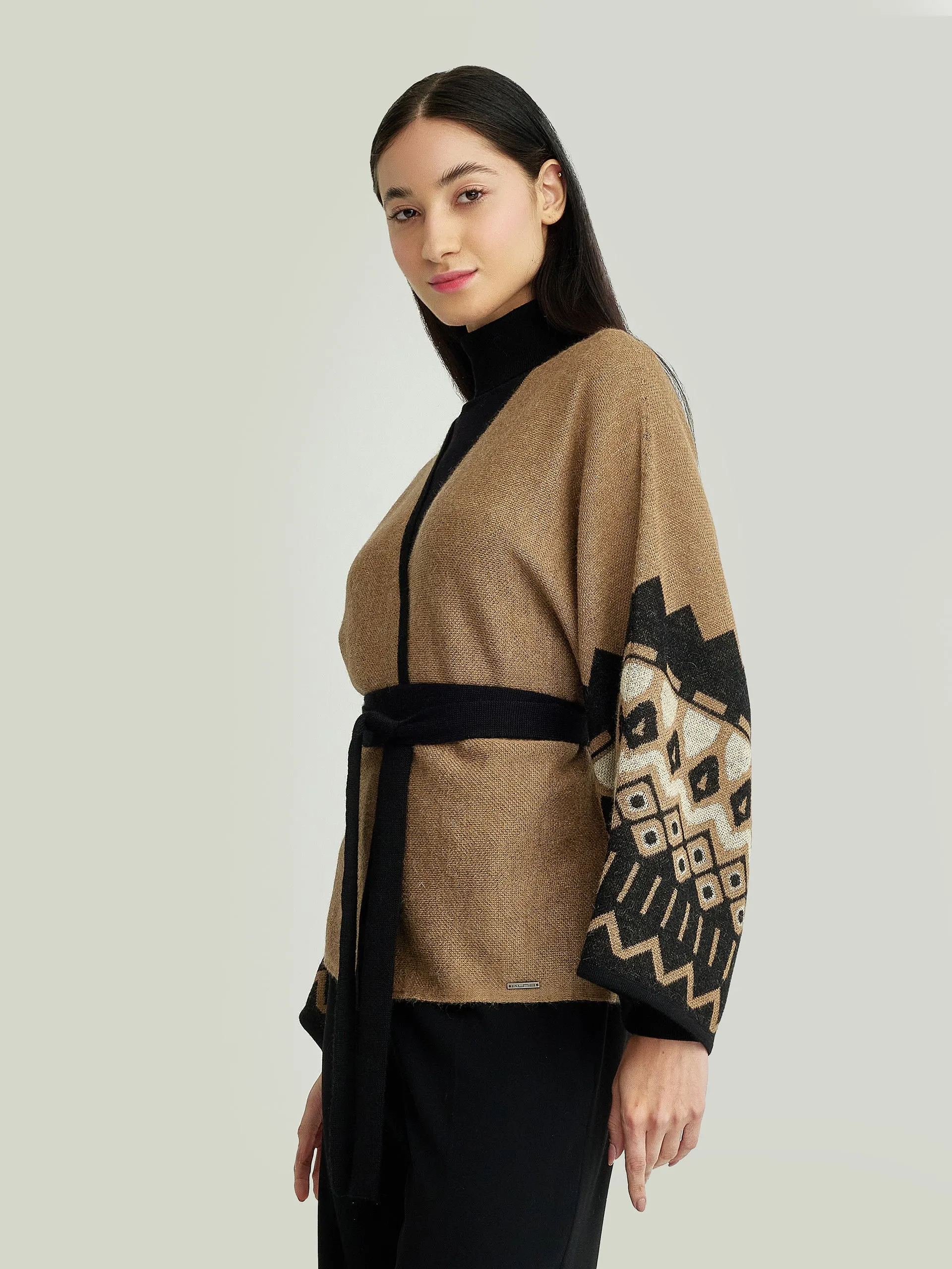 Yacinta Cardigan Baby Alpaca Color Camel